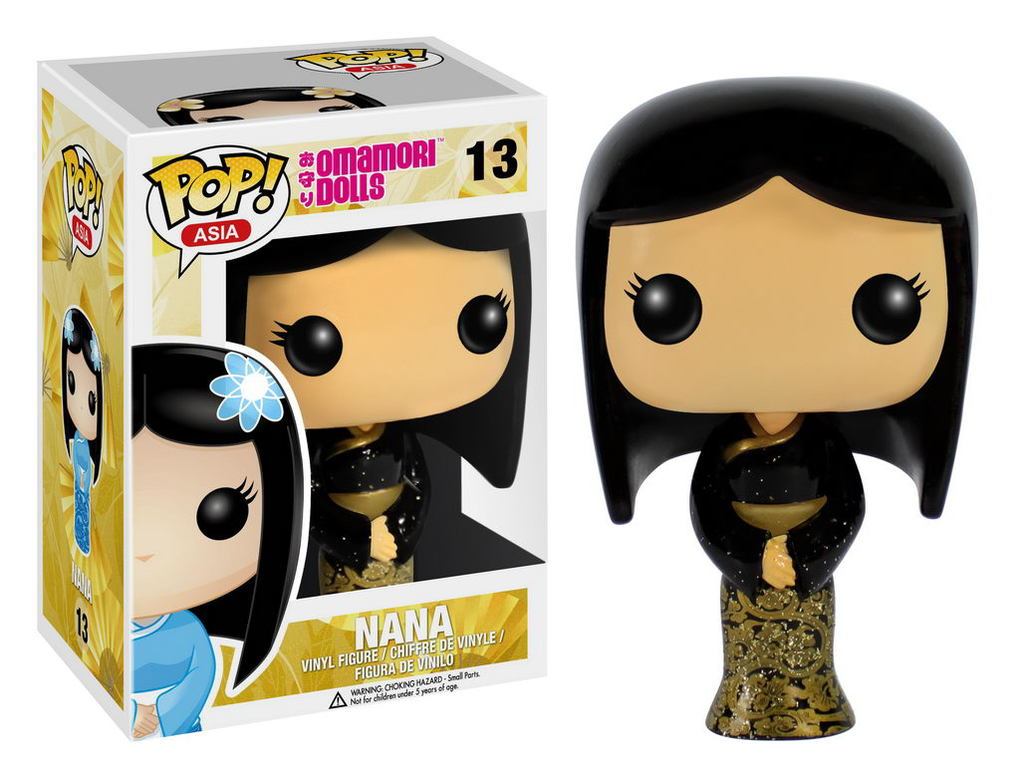 fanko pop まとめ売り　「期間限定セール中」 Funko Pop! Omamori Dolls Nana (Black and Gold) Exclusive #13