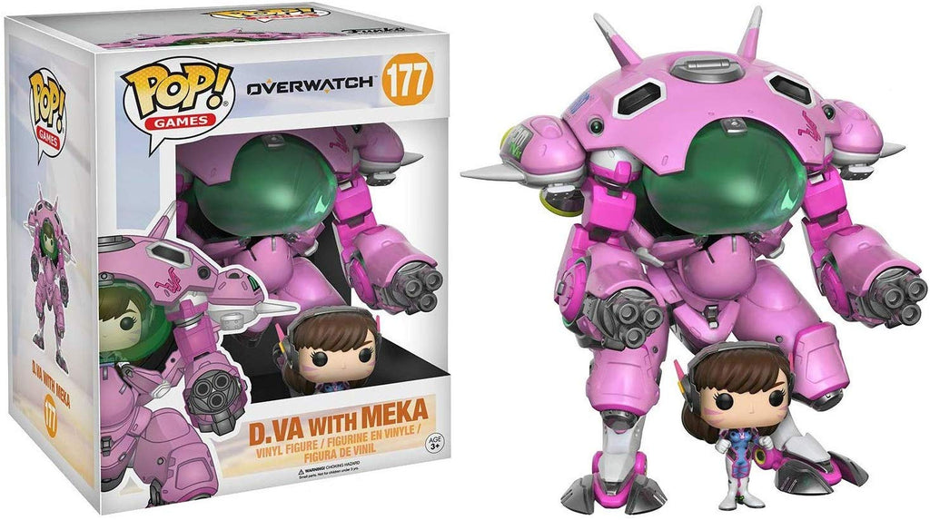 Funko Pop! Overwatch Pink D.VA with Meka #177