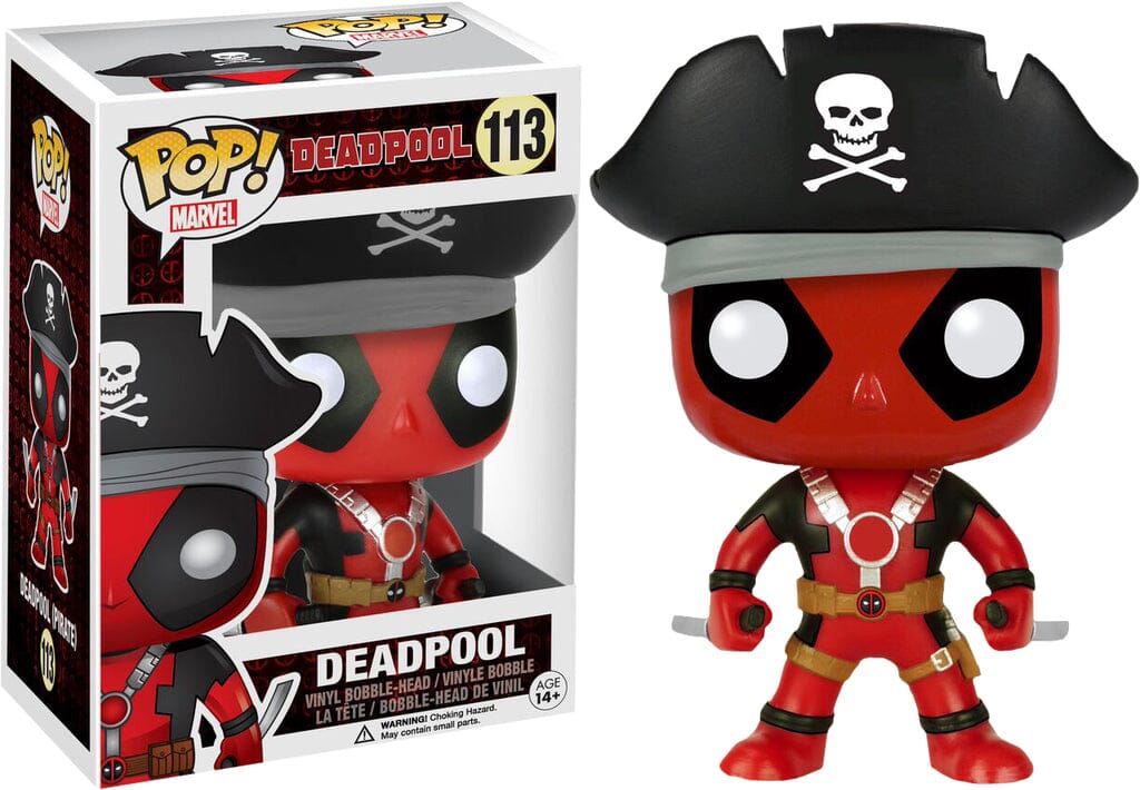 Funko Pop! Pirate Deadpool Exclusive #113