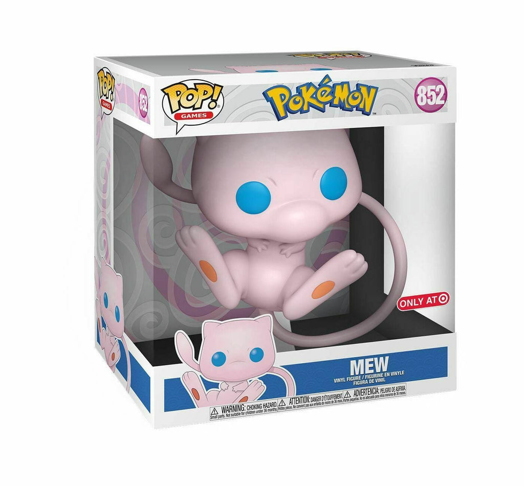 Funko Pop! Pokemon Mew 10 Inch Exclusive #852 (Additional Shipping Fees Apply) Funko 