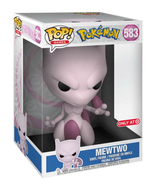 Funko Pop! Pokemon Mewtwo 10 Inch Exclusive #583 (Additional Shipping Fees Apply)