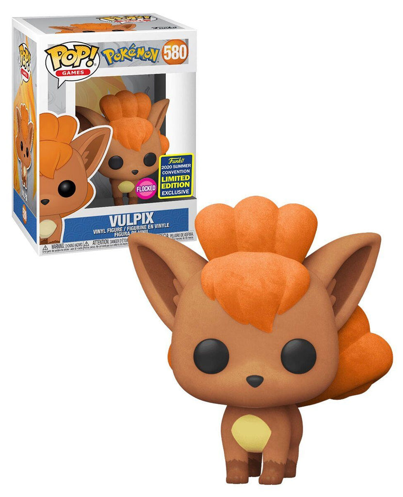 Funko Pop! Pokemon Vulpix Flocked Exclusive #580