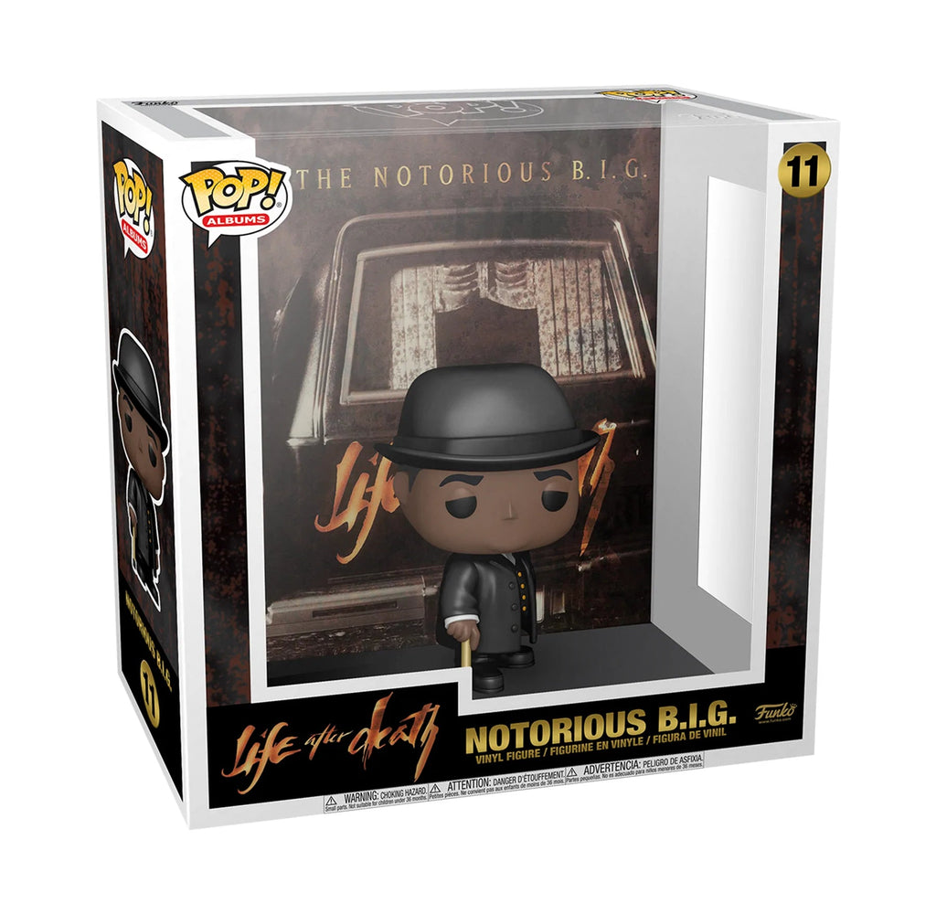 Funko Pop! Pop Albums Notorious B.I.G Life After Death Biggie Smalls #11