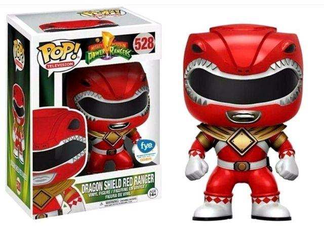 Funko Pop! Power Rangers Dragon Shield Red Ranger FYE Exclusive #528
