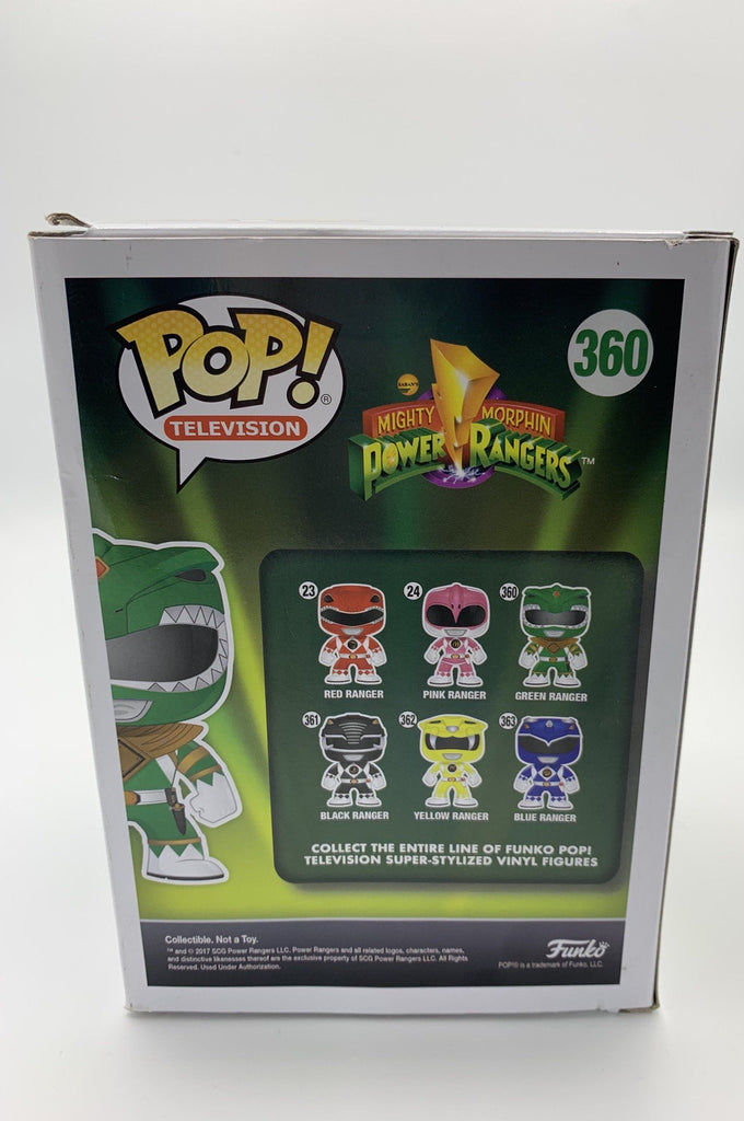 Funko Pop! Power Rangers Green Ranger Glow in the Dark (GID) Exclusive #360 (Heavy Box Damage) Funko 
