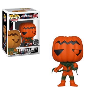 Funko Pop! Power Rangers Pumpkin Rapper Exclusive #663