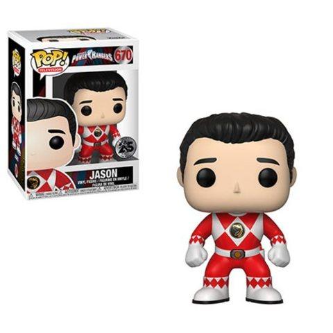 Funko Pop! Power Rangers Red Ranger No Helmet #670