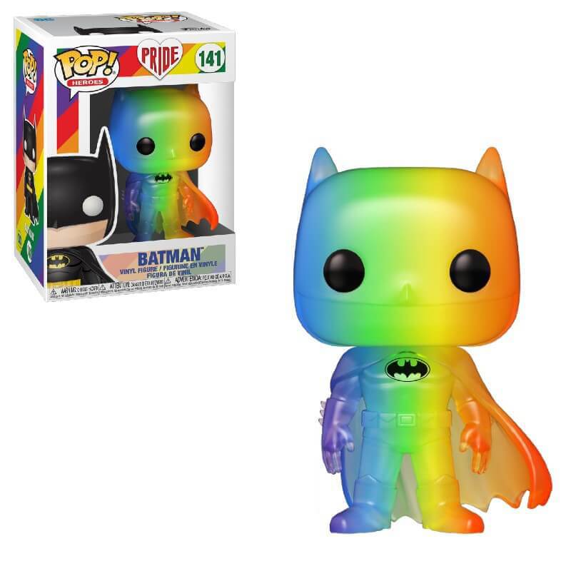 Funko Pop! Pride Batman (Rainbow) #141