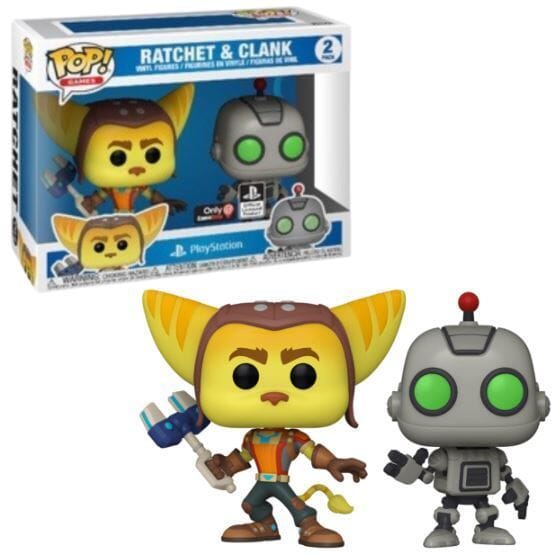 Funko Pop! Ratchet and Clank Exclusive 2 Pack