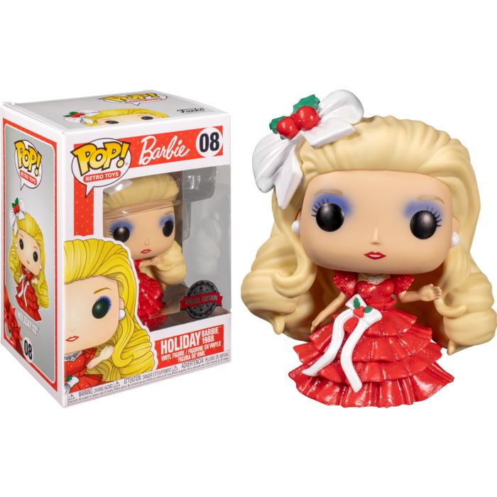 Funko Pop! Retro Toys Barbie Holiday 1988 Exclusive #08