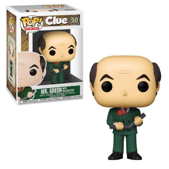 Funko Pop! Retro Toys Clue Mr. Green with Lead Pipe #50 Funko 