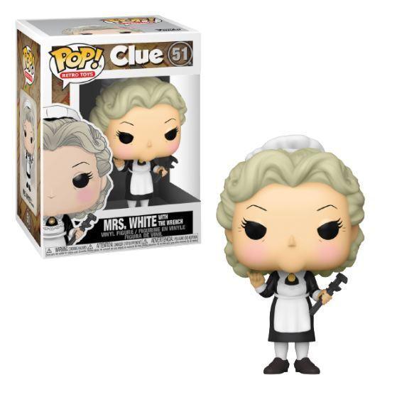 Funko Pop! Retro Toys Clue Mrs. White with Wrench #51