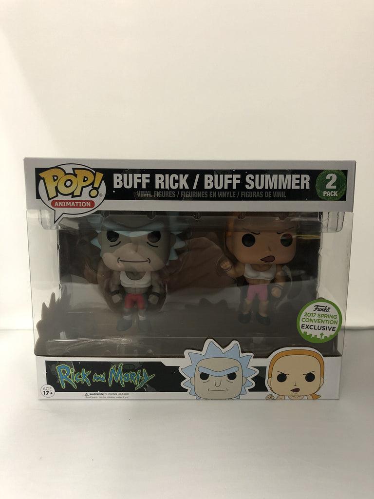 Funko Pop! Rick and Morty Buff Rick and Summer Spring Convention Exclusive #2