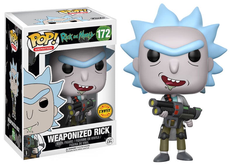 Funko Pop! Rick and Morty Chase Weaponized Rick #172