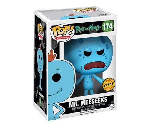 Funko Pop! Rick and Morty Mr Meeseeks CHASE #174