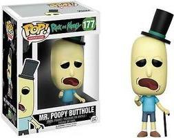 Funko Pop! Rick and Morty Mr Poopy Butthole #177