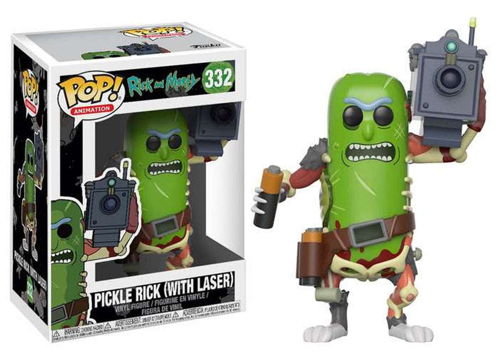 Funko Pop! Rick and Morty Pickle Rick with Laser #332