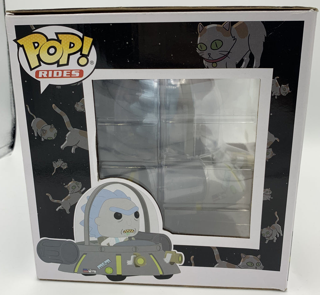 Funko Pop! Rick and Morty Rick's Ship Exclusive #34 (Heavy Box Damage) B Funko 