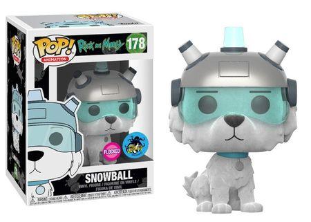 Funko Pop! Rick and Morty Snowball Flocked Exclusive #178