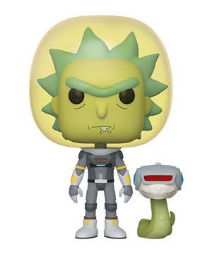 Funko Pop! Rick and Morty Space Suit Rick w/ Snake #689