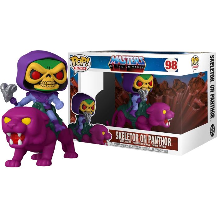 Funko Pop! Ride Masters of the Universe Skeletor on Panthor #98