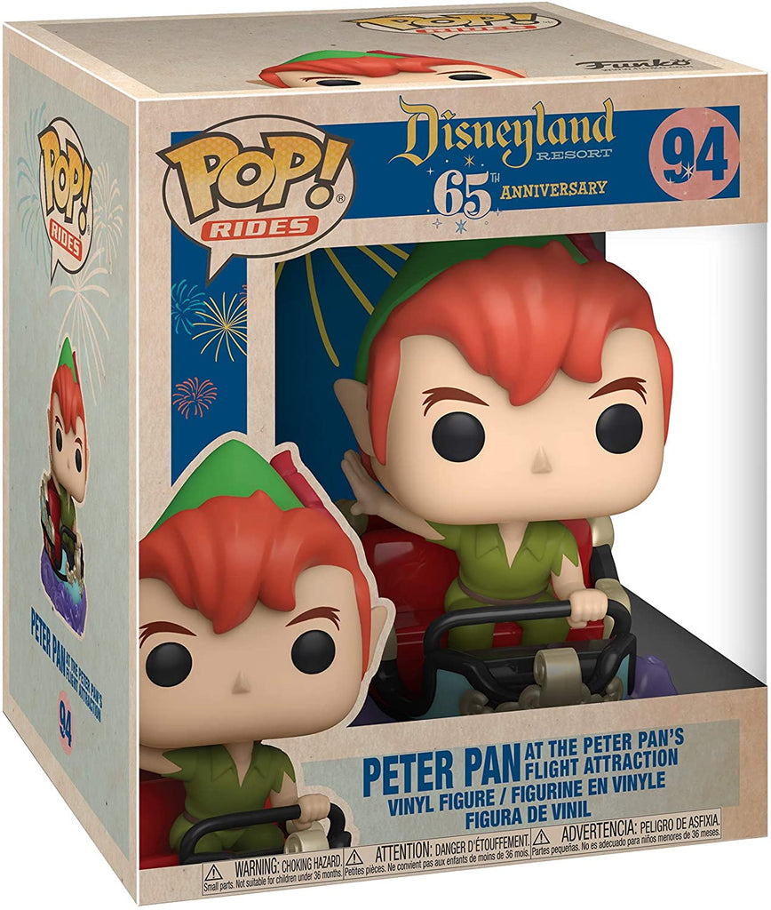Funko Pop! Rides Disney 65th Peter Pan and Flight #94