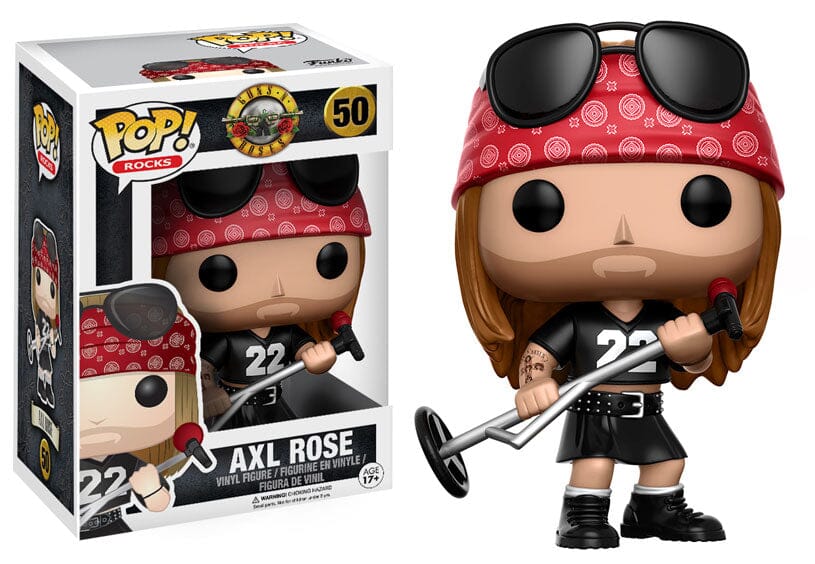 Funko Pop! Rocks Guns 'N' Roses Axl Rose #50