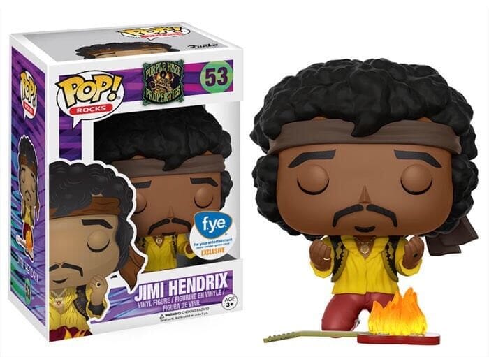 Funko Pop! Rocks Jimi Hendrix (Monterey) Exclusive #53 