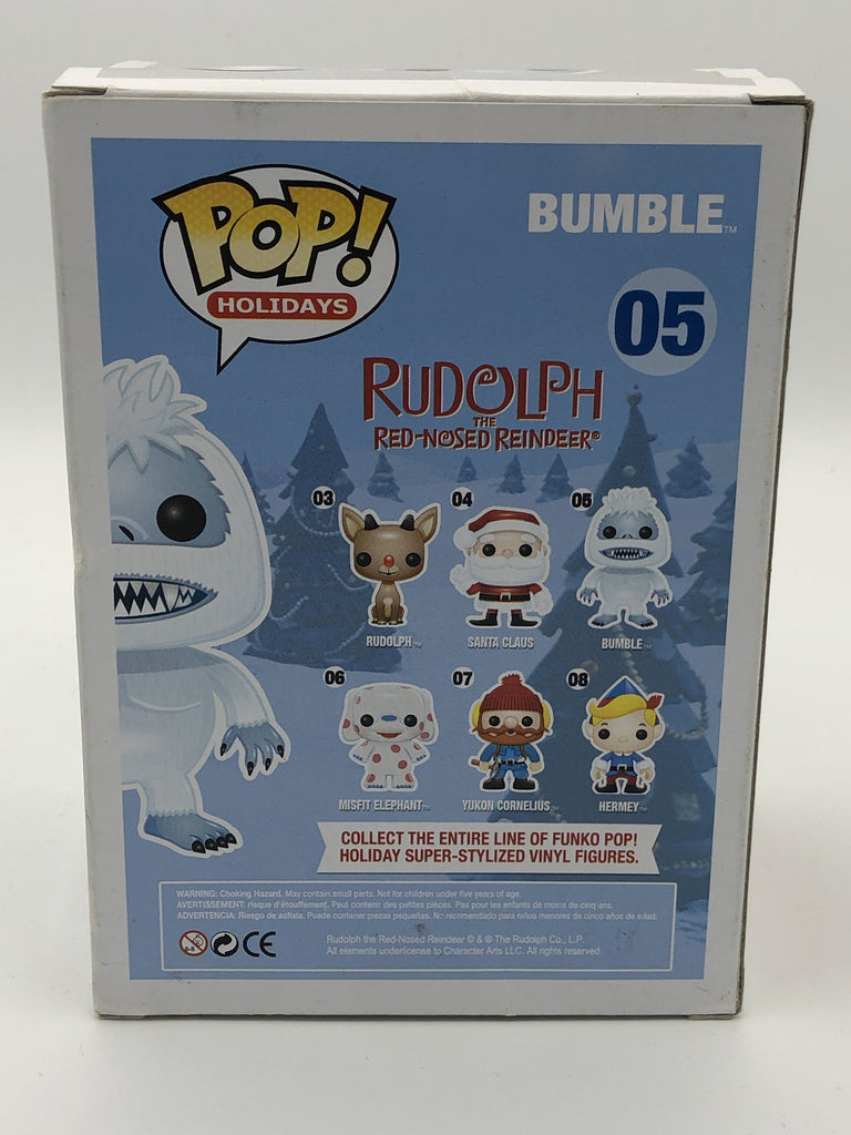 Funko Pop! Rudolph the Red Nosed Reindeer Bumble #05 (Box Damage) Undiscovered Realm 