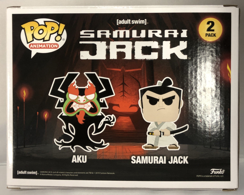 Funko Pop! Samurai Jack Aku and Samurai Jack 2 Pack Funko 