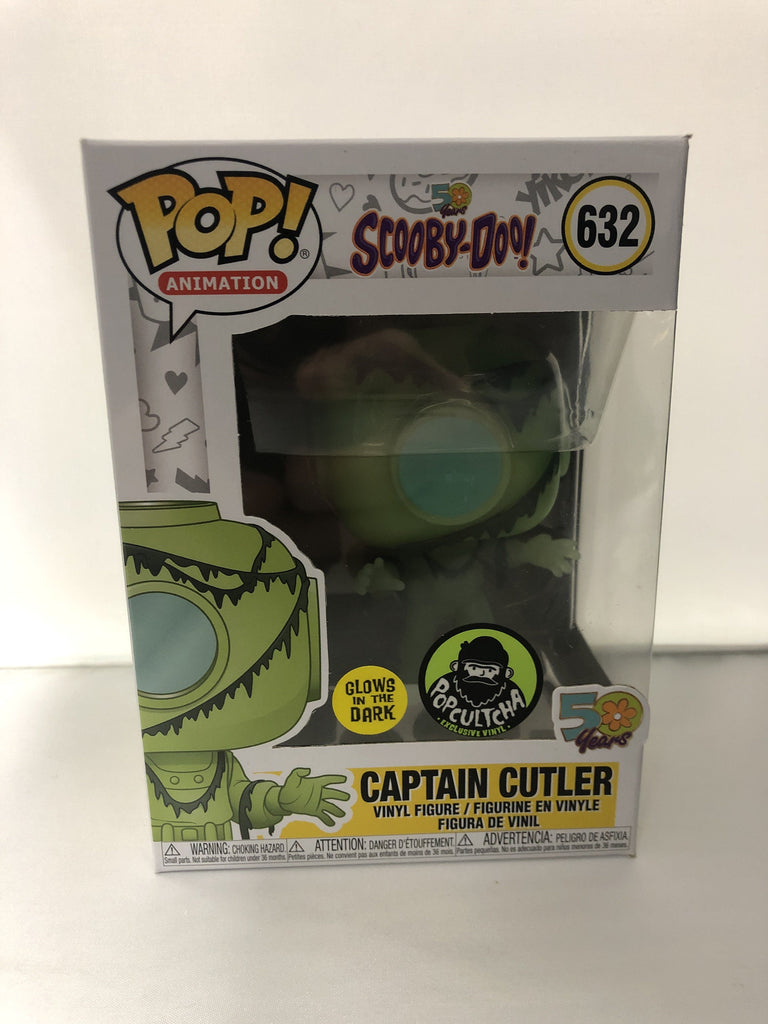 Funko Pop! Scooby-Doo Captain Cutler Glow (GID) Exclusive #632