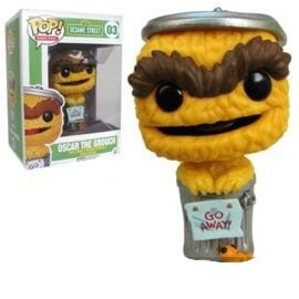 Funko Pop! Sesame Street Oscar the Grouch (Orange) Exclusive #03