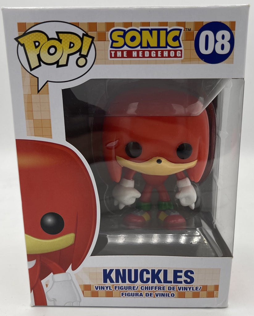 Funko Pop! Sonic the Hedgehog Knuckles #08 (Light Box Damage)