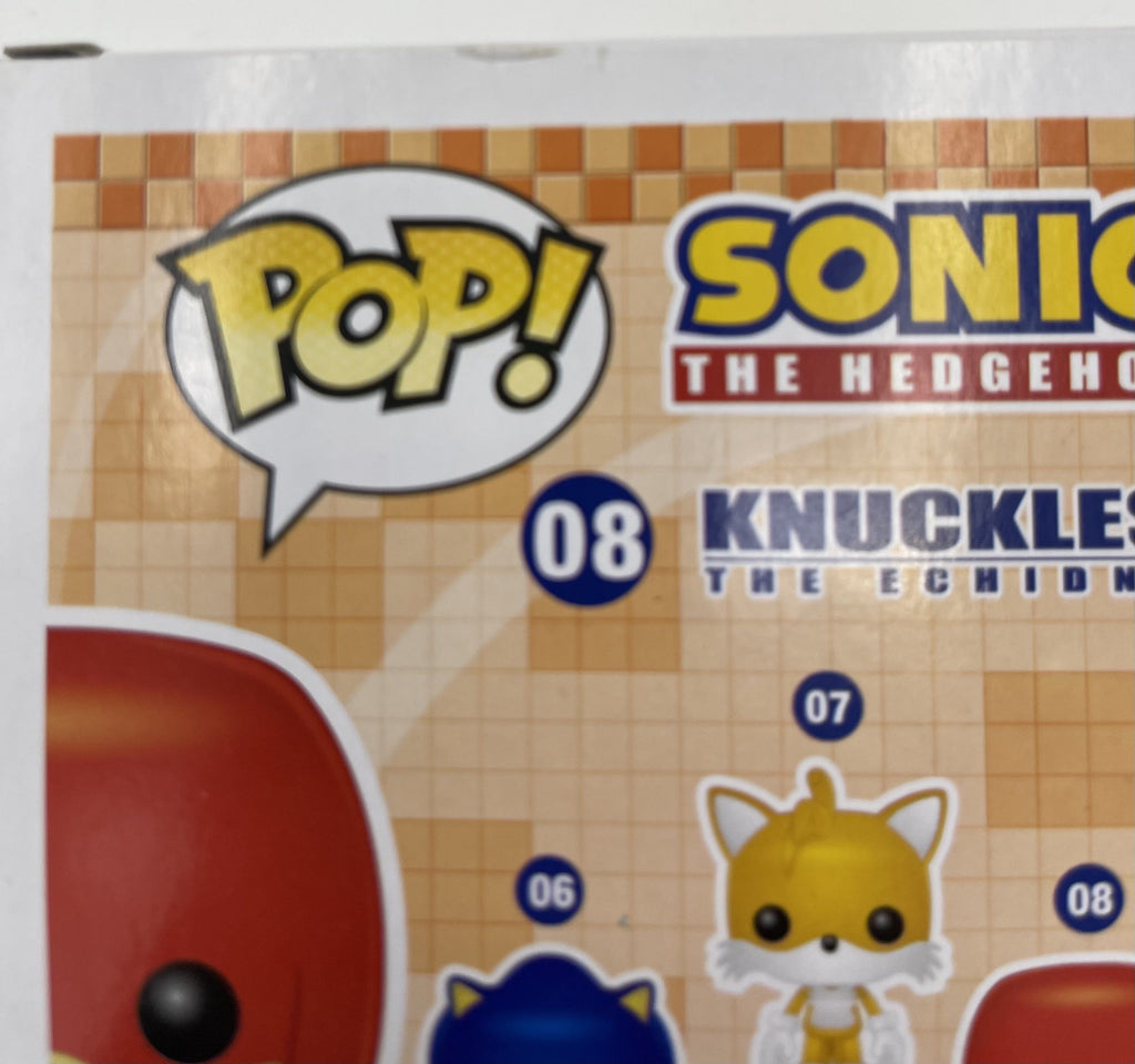 Funko Pop! Sonic the Hedgehog Knuckles #08 (Light Box Damage) Funko 