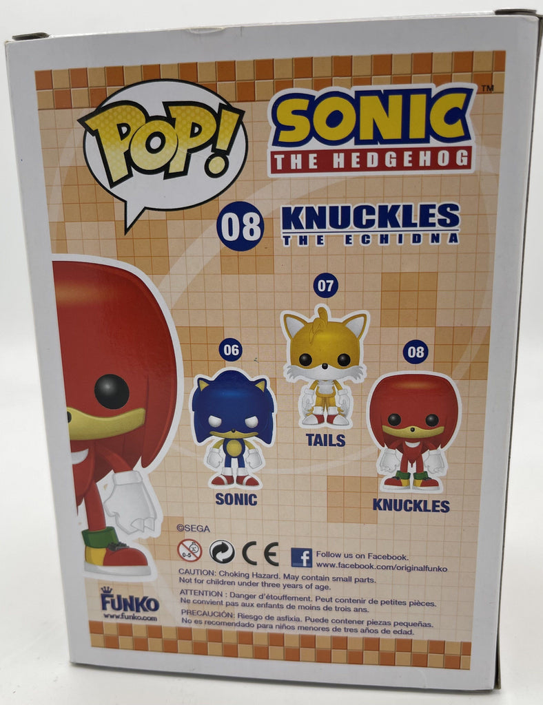 Funko Pop! Sonic the Hedgehog Knuckles #08 (Light Box Damage) Funko 