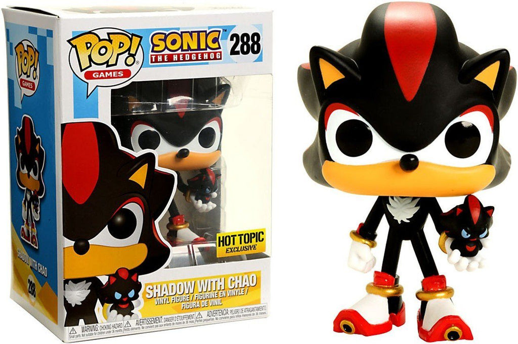 Funko Pop! Sonic the Hedgehog Shadow with Chao Exclusive #288 –  Undiscovered Realm