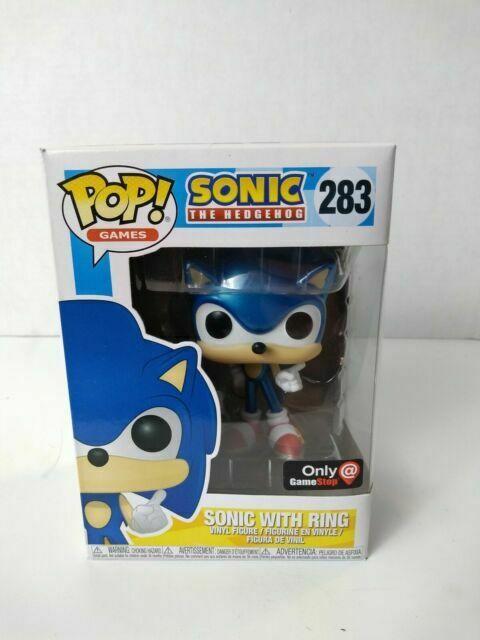 Funko Pop! Sonic the Hedgehog Sonic with Ring Metallic Exclusive #283