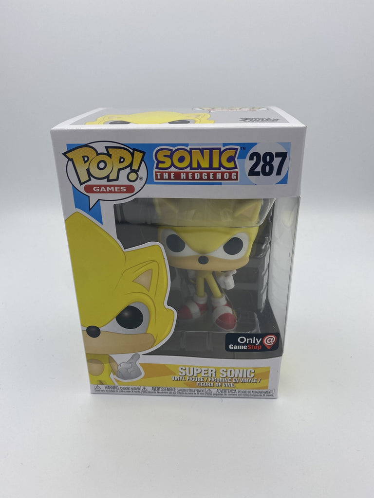 Funko Pop! Sonic the Hedgehog Super Sonic Exclusive #287 (Shelf Wear)