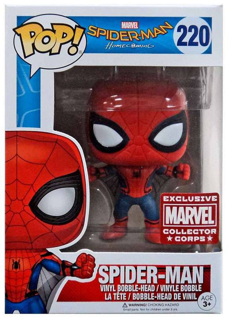 Funko Pop! Spider-Man Homecoming Spider-Man (Wing Suit) Exclusive #220