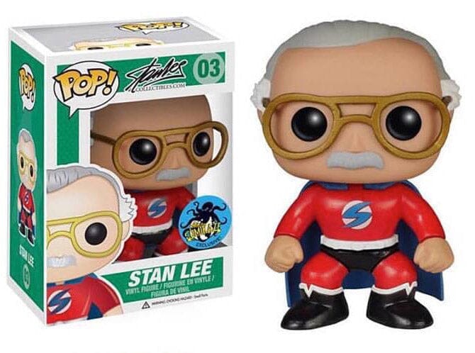 Funko Pop! Stan Lee (Superhero) (Red) Kamikaze Exclusive #03