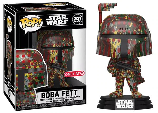 Funko Pop! Star Wars Artists Series Boba Fett (Futura) Exclusive #297