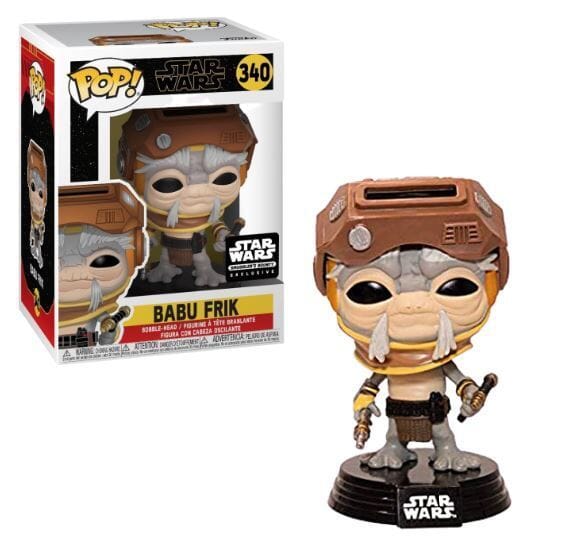 Funko Pop! Star Wars Babu Frik Exclusive #340