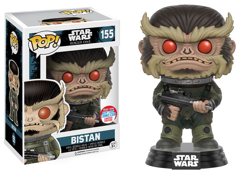 FunkoPop!155 BISTAN ビスタン 限定版 Funko Pop! Star Wars Bistan NYCC Exclusive #155