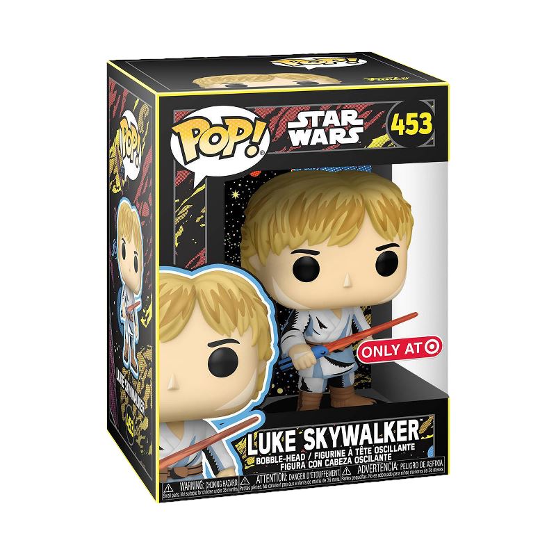Funko Pop! Star Wars Blacklight Luke Skywalker Exclusive #453