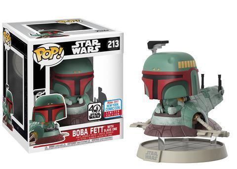 Funko Pop! Star Wars Boba Fett w/ Slave 1 Fall Exclusive #213