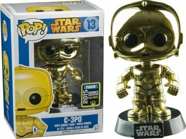 Funko Pop! Star Wars C-3PO (Chrome) Summer Convention Exclusive #13