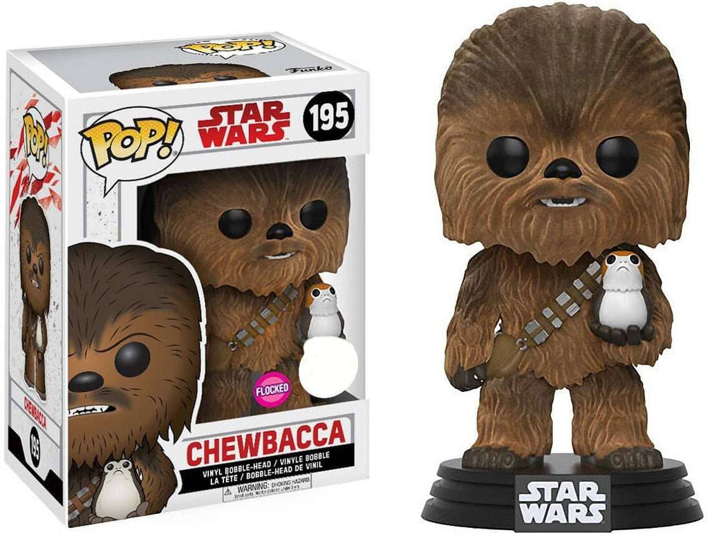 Funko Pop! Star Wars Chewbacca Flocked Exclusive #195 Funko 