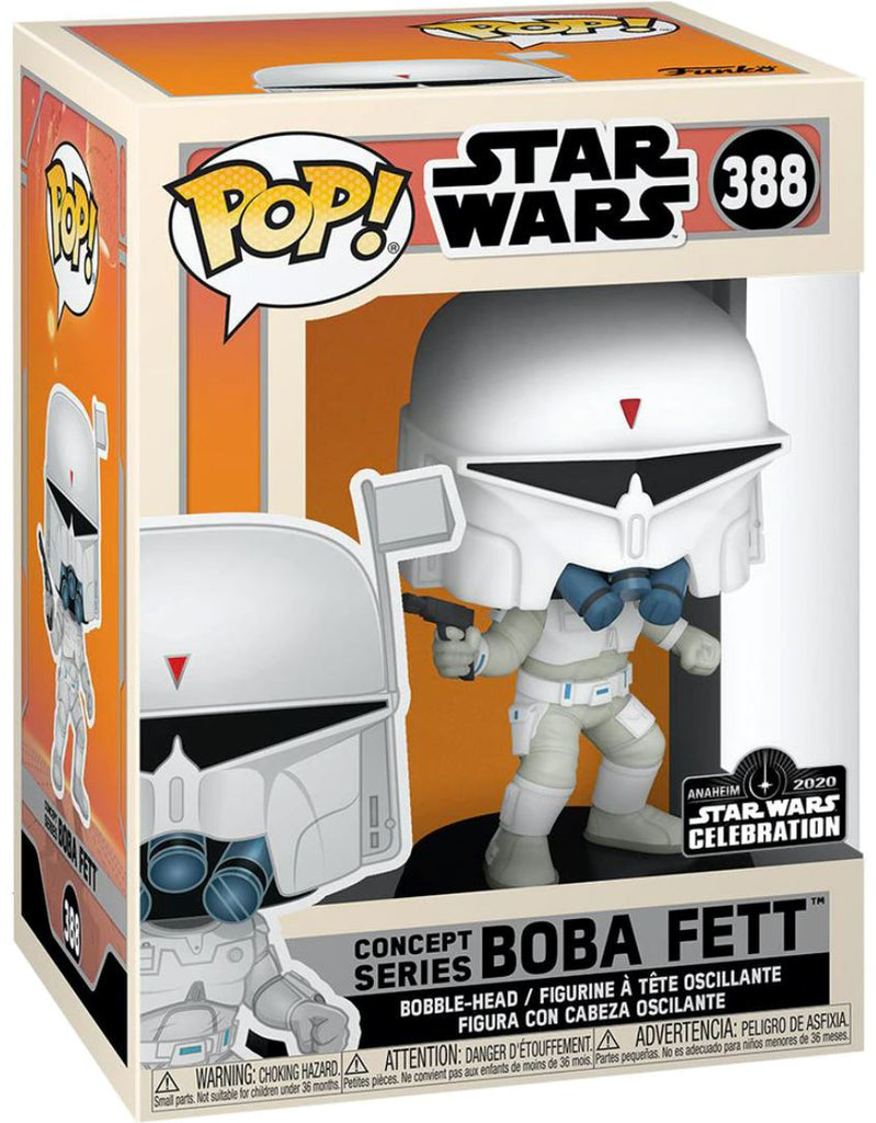 Funko Pop! Star Wars Concept Series Boba Fett Official Sticker #388