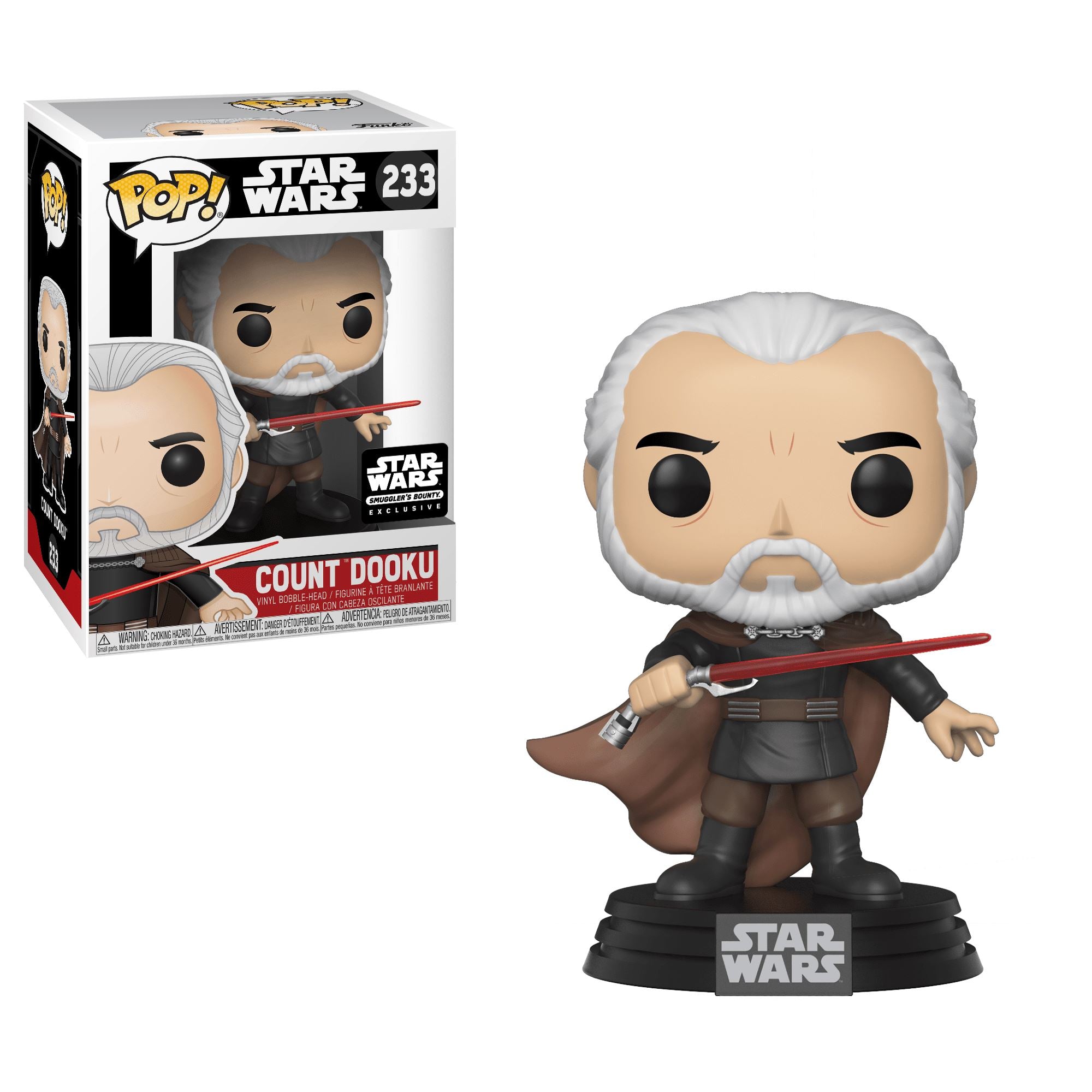 Funko Pop! Star Wars Count Dooku Exclusive #233 | Undiscovered Realm