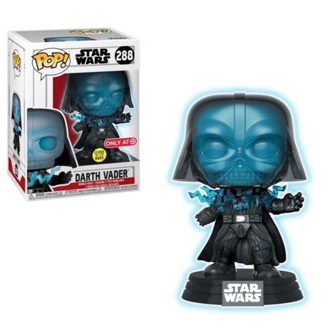 Funko Pop! Star Wars Darth Vader (Electrocuted) Glow in the Dark GID Exclusive #288 Funko 